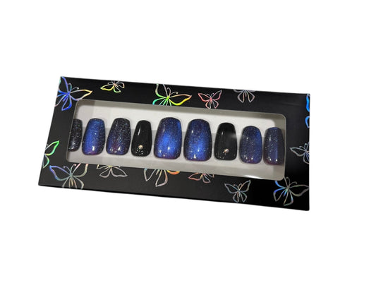 Galaxy Noir Magnetic Cat Eye Effect