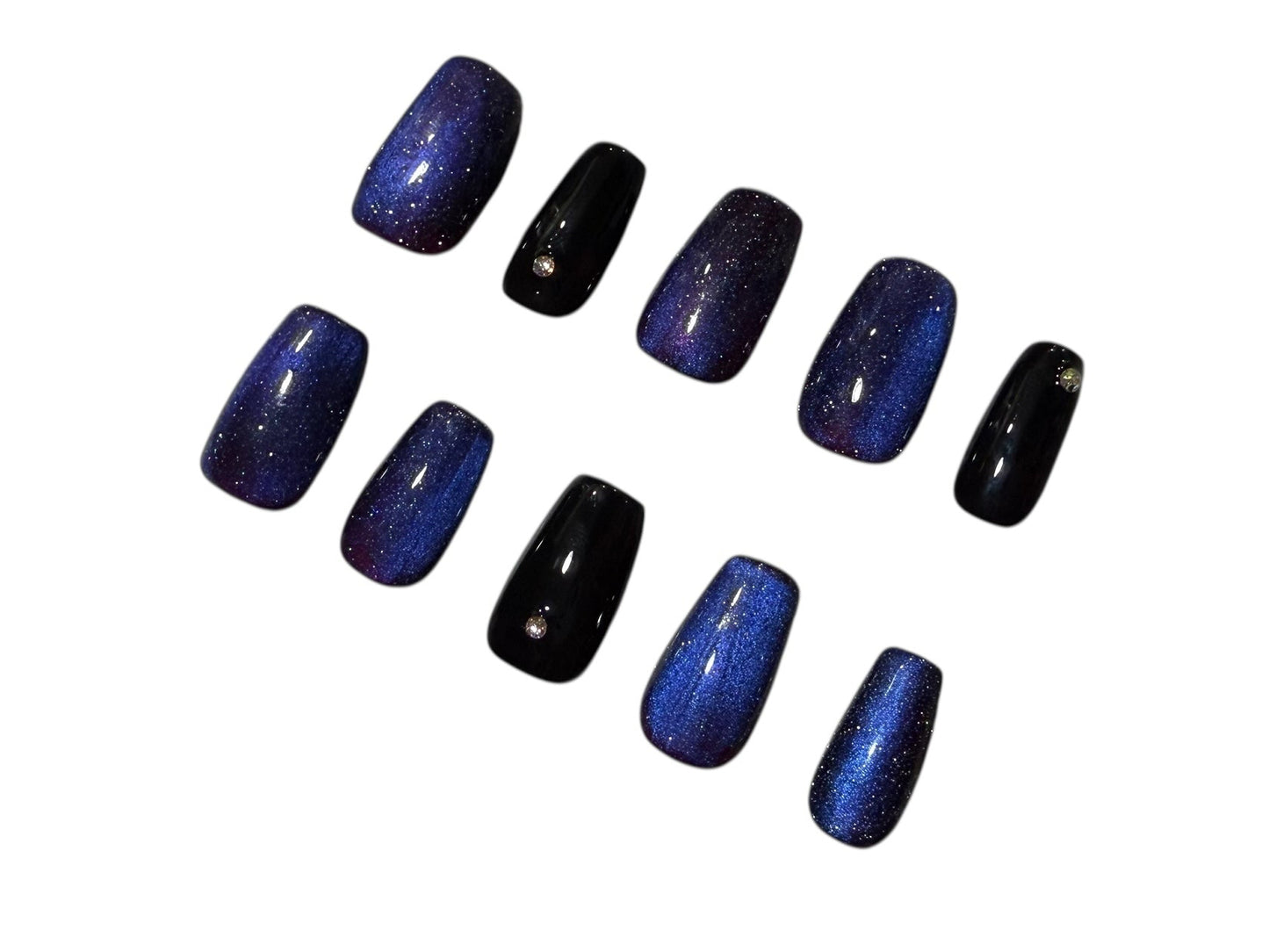 Galaxy Noir Magnetic Cat Eye Effect