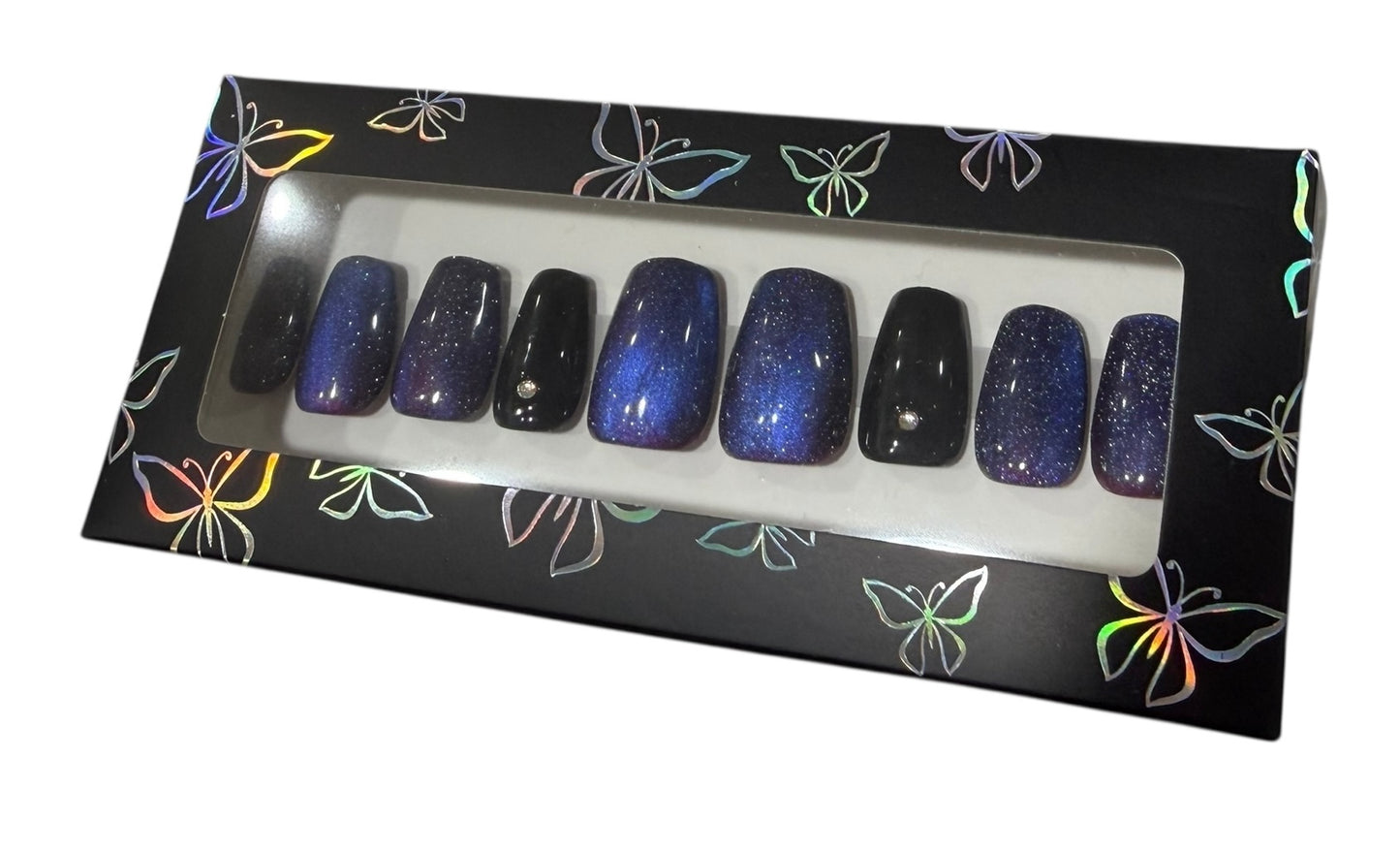 Galaxy Noir Magnetic Cat Eye Effect