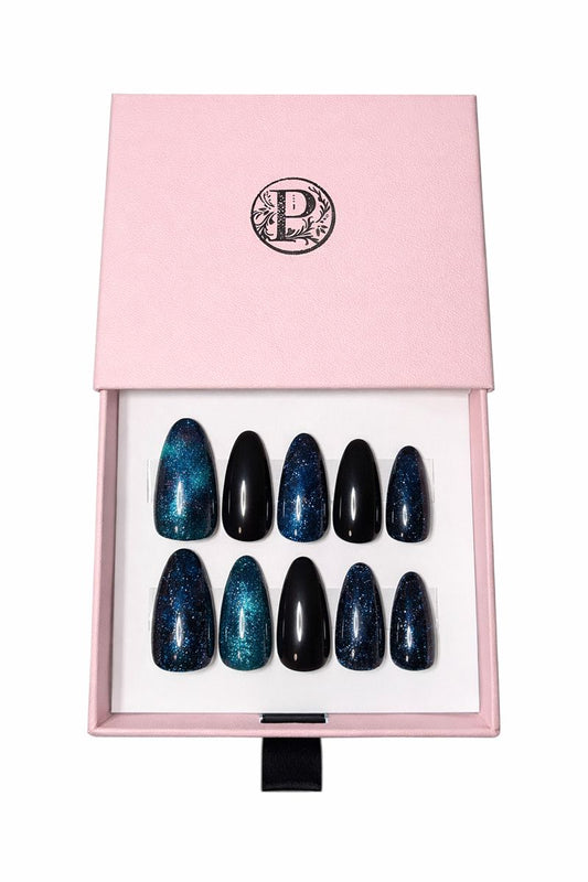 Luxury handmade press-on nails crafted with premium gel for a flawless, lightweight, reusable manicure — in minutes, not hours.

No acrylics • No harsh chemicals • No appointments • Just polished perfection