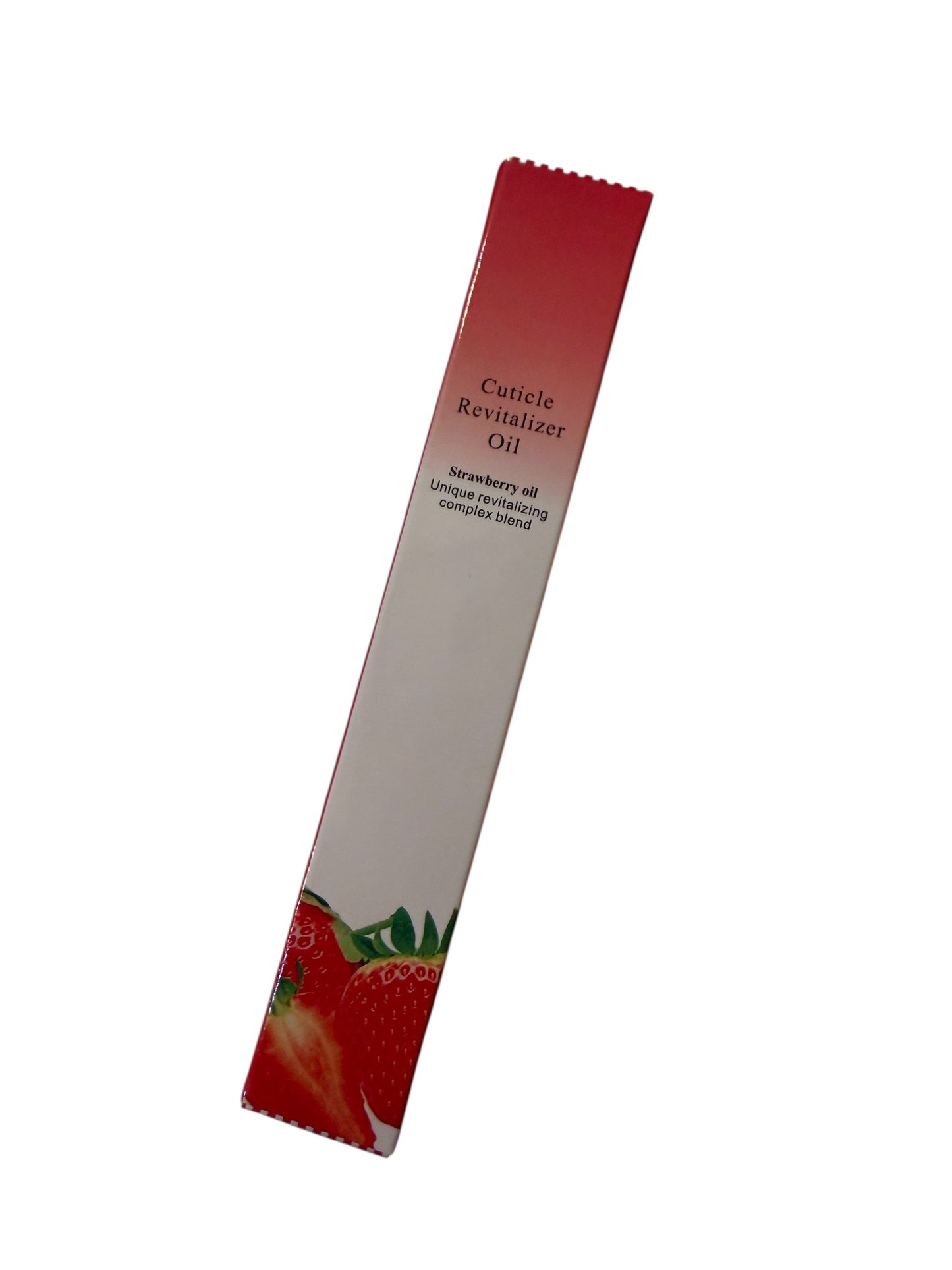strawberry cuticle revitalizer oil nail shine pen